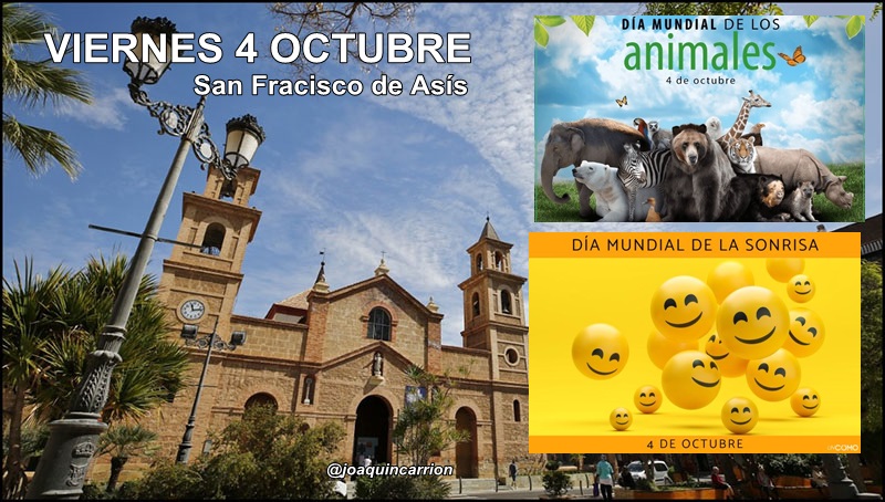 Agenda fin de semana 4 al 6 de octubre