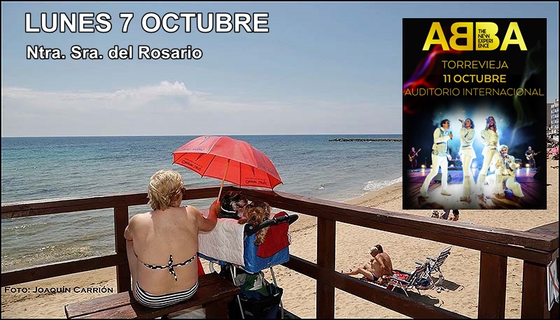 Agenda del lunes 7 de octubre