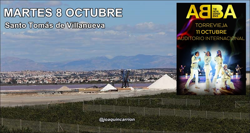 Agenda del martes 8 de octubre