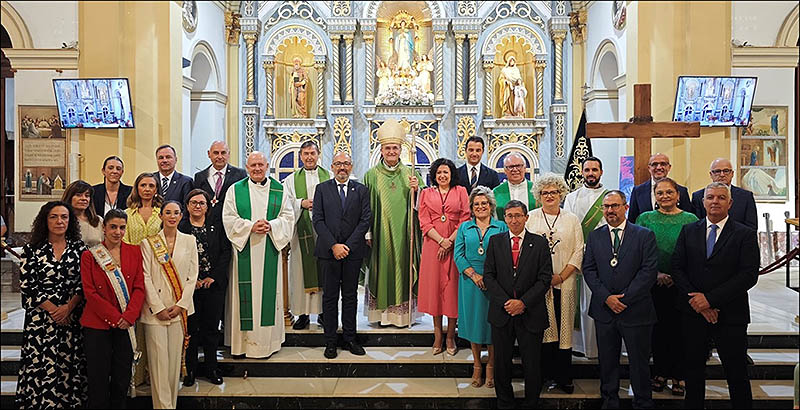 Con una Solemne Eucaristía, presidida por el Obispo Munilla se clausuró el XXXI Encuentro Provincial de Cofradías y Hermandades de la Semana Santa