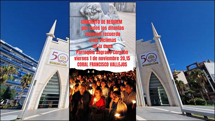 Concierto de Réquiem por los fallecidos en la Dana en el Sagrado Corazón