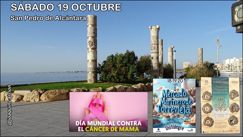 Agenda fin de semana 18 al 20 de octubre (II)