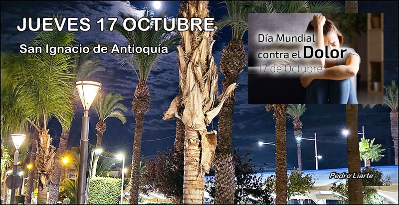 Agenda del jueves 17 de octubre