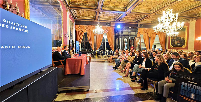 El periodista Pablo Rioja, presentó su libro “Objetivo Medjugorje”
