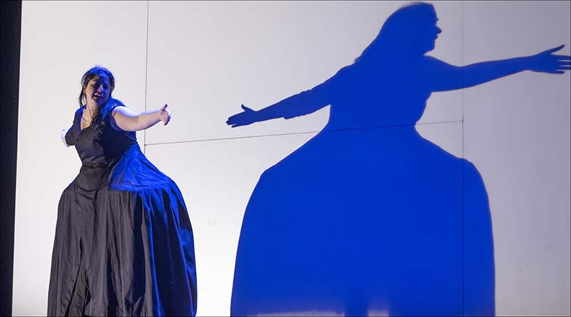 La obra «Menina, soy una puta obra de Velázquez», impactó a los espectadores del Centro Cultural