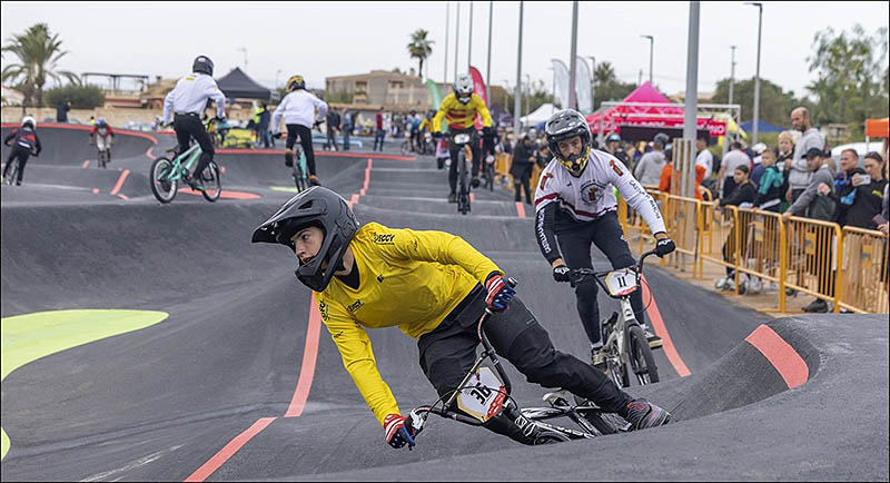 La lluvia deslució la celebración del Campeonato de España de PumpTrack 2024