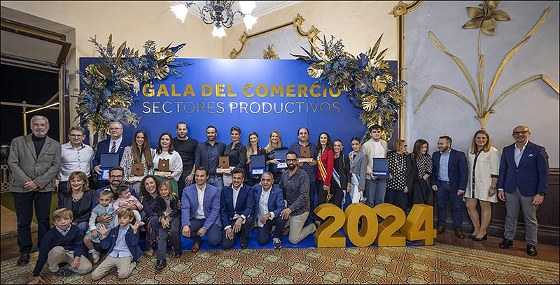 Celebrada la Gala del Comercio y Sectores Productivos de Torrevieja 2024