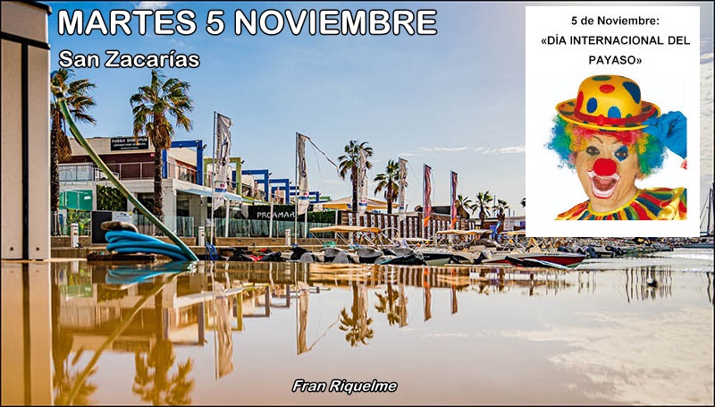 Agenda del martes 5 de noviembre