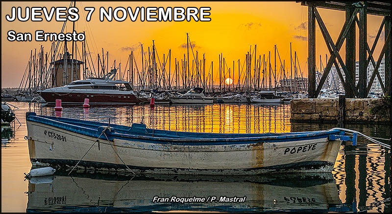 Agenda del jueves 7 de noviembre