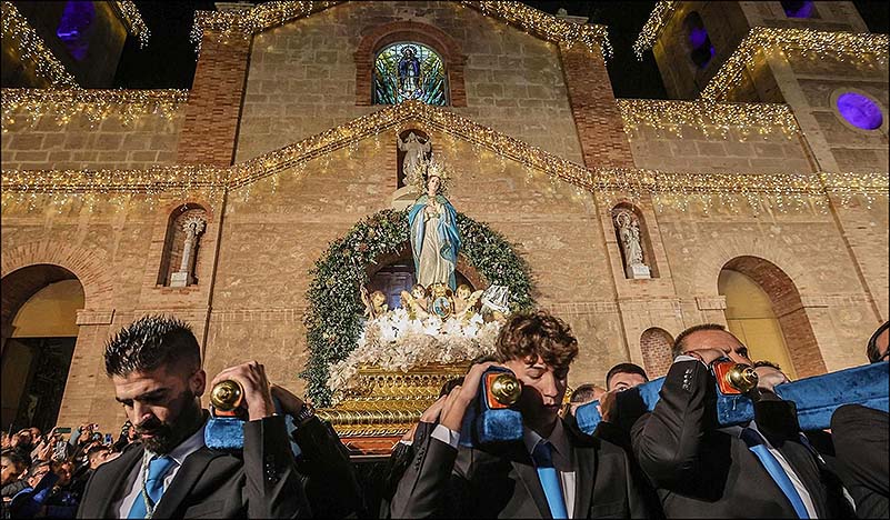 Los ‘Hijos de la Inmaculada’ convocan a todos aquellos que deseen ser costaleros de La Purísima en su Magna Procesión