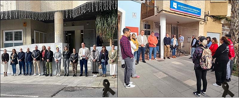 Minutos de silencio por el asesinato de Clóe, la menor asesinada en Orihuela Costa