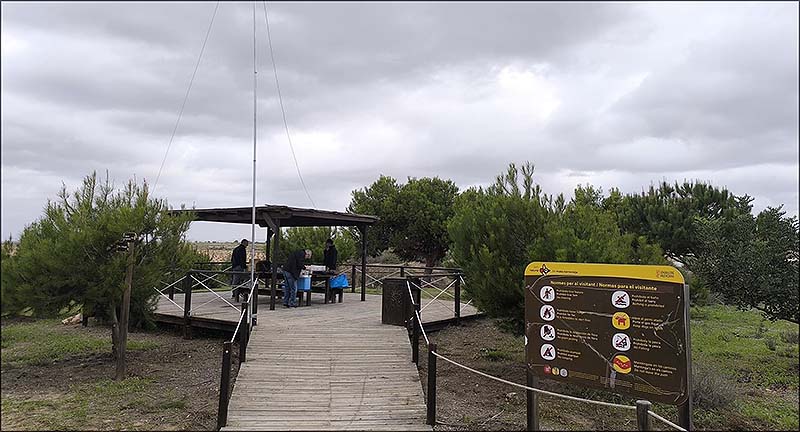 Los radioaficionados del Radio Club CQ Torrevieja activan el Parque Natural de las Lagunas de Torrevieja y La Mata
