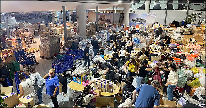 Recogidos más de 78.000 kilos de material para los damnificados por la Dana