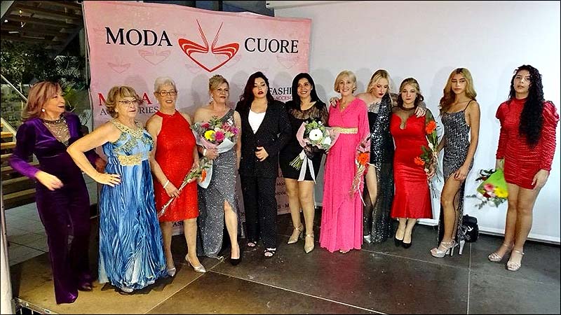 Gran desfile de la tienda de Moda “Cuore” en el Centro Municipal de Ocio
