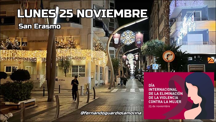 Agenda del lunes 18 de noviembre