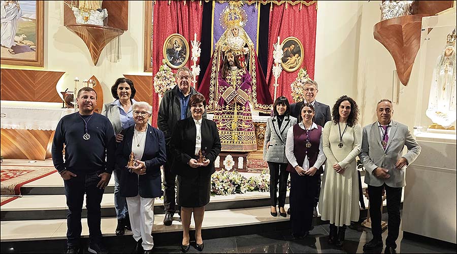 La Cofradía del Nazareno celebró  ayer la festividad de Cristo Rey