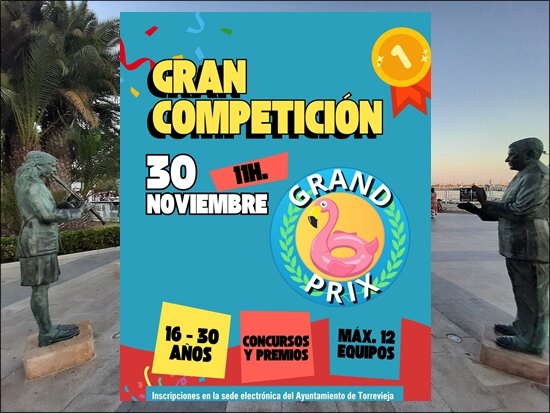 Continúa abierto el plazo de inscripciones al concurso Grand Prix de Fiestas Patronales 2024