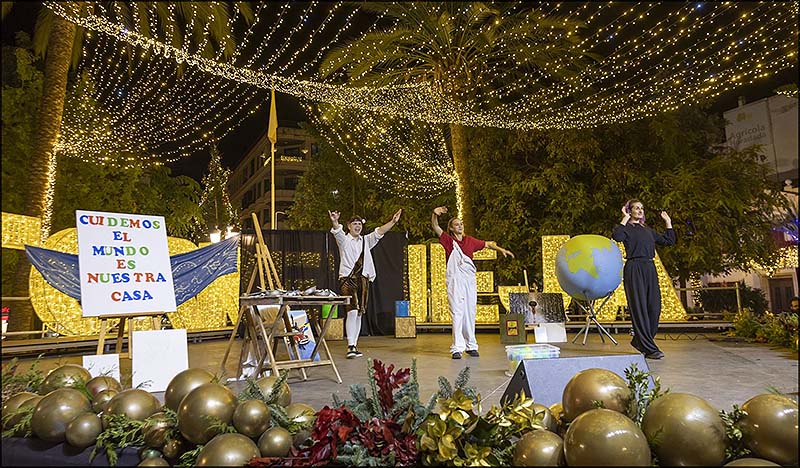 El «Arte de salvar al mundo» una obra de Teatro que cautivó a los más pequeños