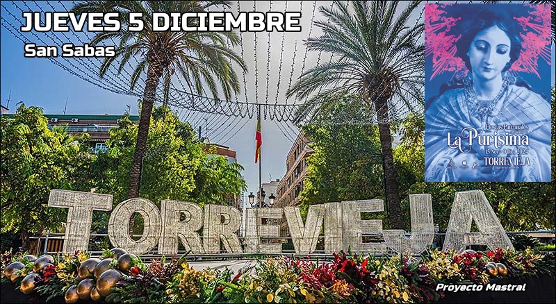 Agenda del jueves 5 de diciembre