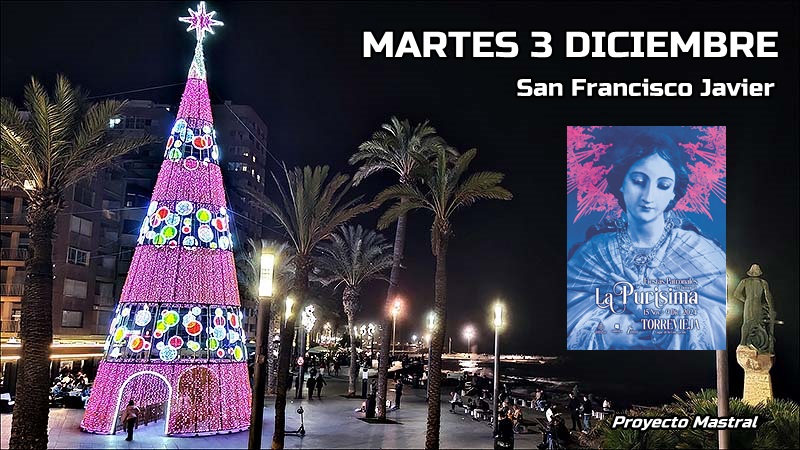 Agenda del martes 3 de diciembre