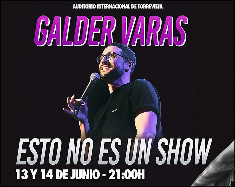Galder Varas se suma a Cultura Torrevieja con dos sesiones en el mes de junio