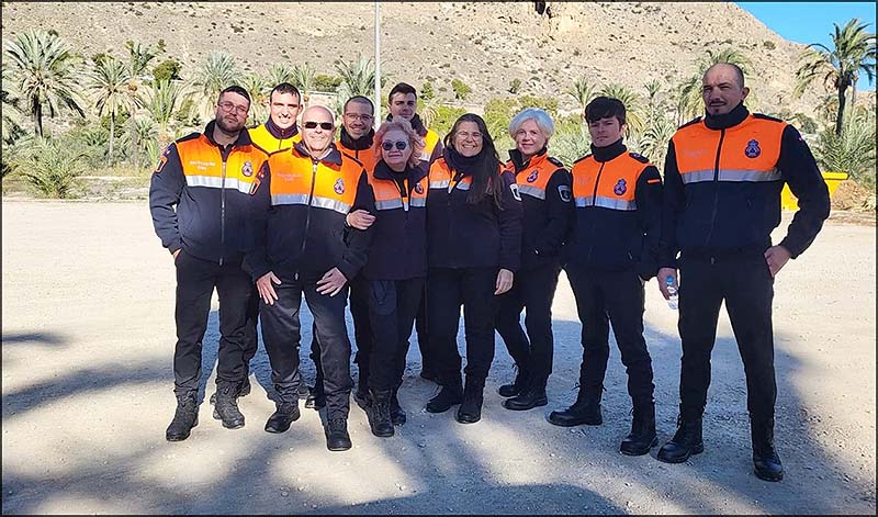 Voluntarios de Protección Civil de Torrevieja realizaron un Curso de Seguridad Pública y Emergencias