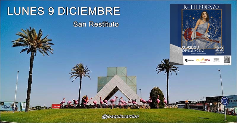 Agenda del lunes 9 de diciembre