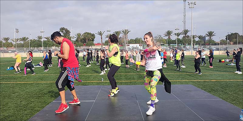 Deporte y solidaridad se unieron por Valencia