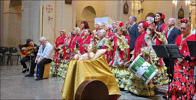 La Casa de Andalucía «Rafael Alberti» participó en el Certamen de Villancicos Andaluces