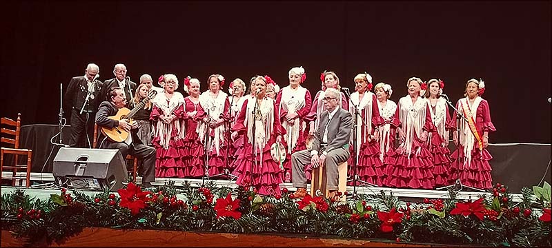La Asociación Cultural Andaluza de Torrevieja participó en el XVI Certamen de Villancicos Rocieros 2024 de la FECUAS