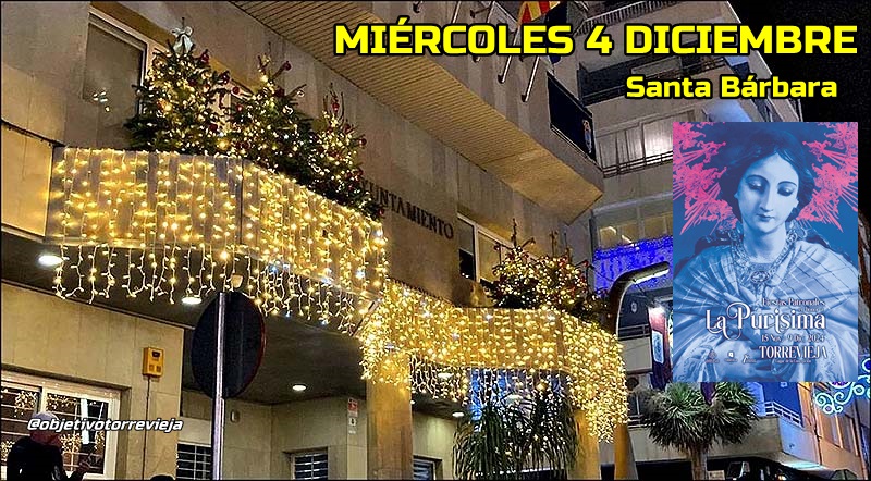 Agenda del miércoles 4 de diciembre