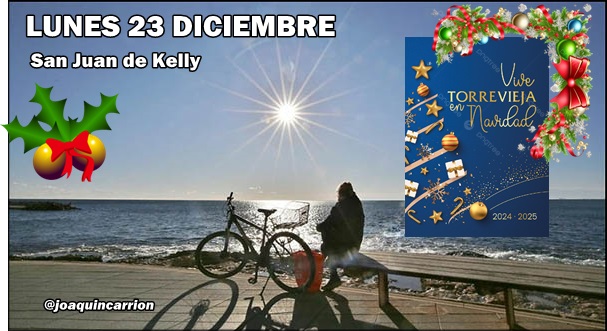 Agenda del lunes 23 de diciembre