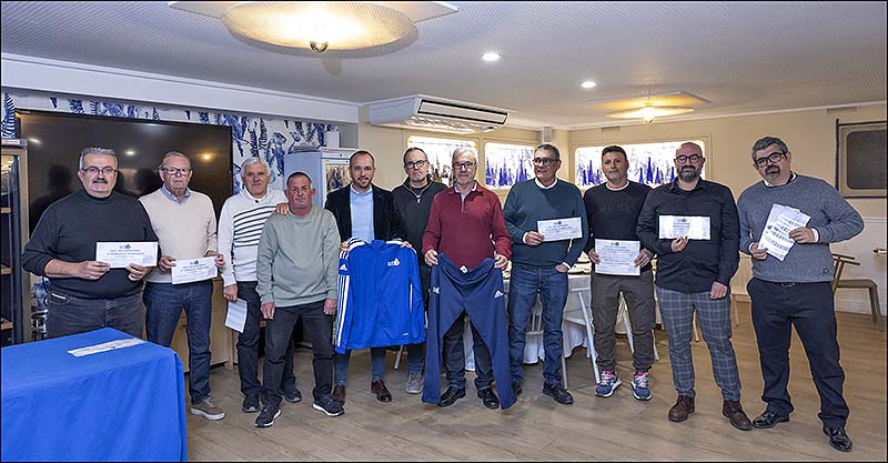 Entrega de premios de los concursos de pesca del año 2024 y equipo oficial de pesca para 2025 del RCNT