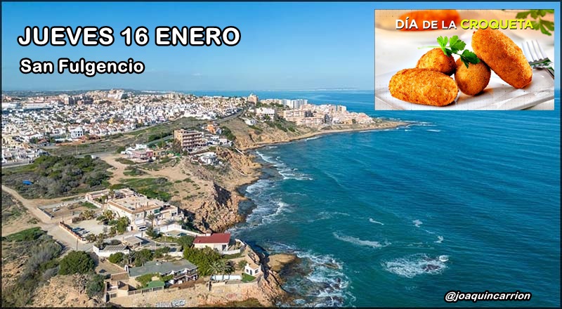 Agenda del jueves 16 de enero