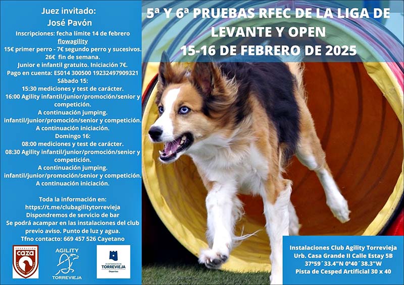 Abiertas las inscripciones para las 5ª y 6ª pruebas de la Liga Levante y Open