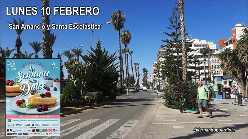 Agenda del lunes 10 de febrero