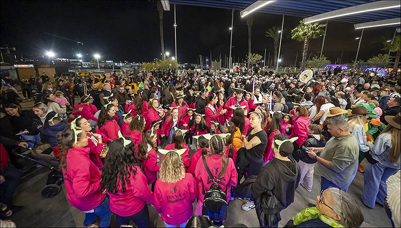 Casi dos mil personas se tiran a la calle en la VI Quedada  Carnavalera
