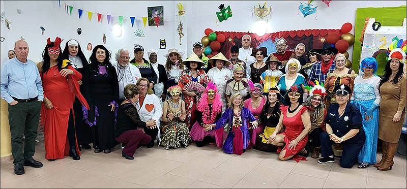 Tarde de disfraces y diversión en la Casa de San Pascual