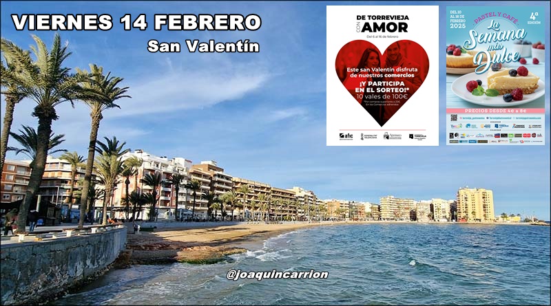 Agenda fin de semana del  14 al 16 de febrero