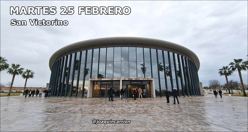 Agenda del martes 25 de febrero