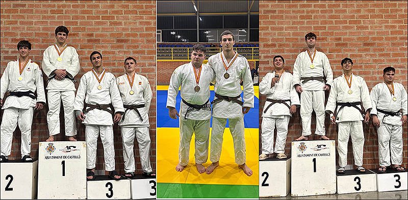 Dos Bronces para el Judo Club Nozomi en la fase sector este del campeonato de España junior en Castellón