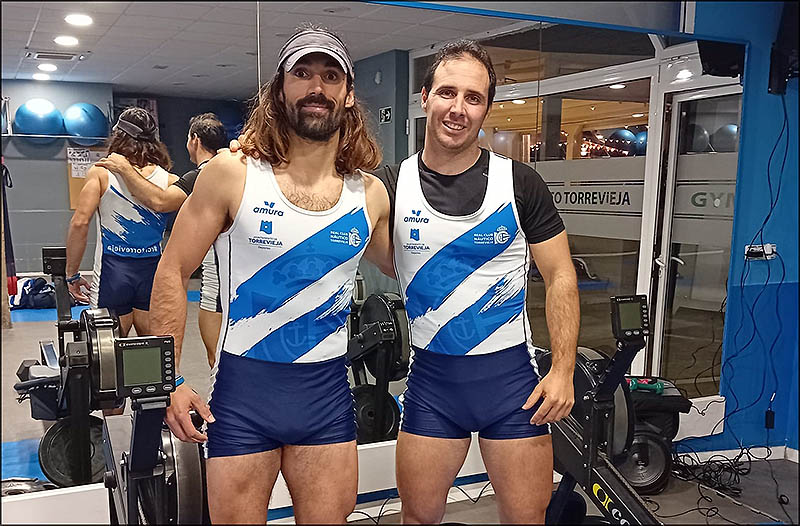 Francisco José Pizana 4° de la categoría peso ligero y José Daniel Martínez 9° y 7° clasificados en el Campeonato del Mundo de Remoergómetro 2025