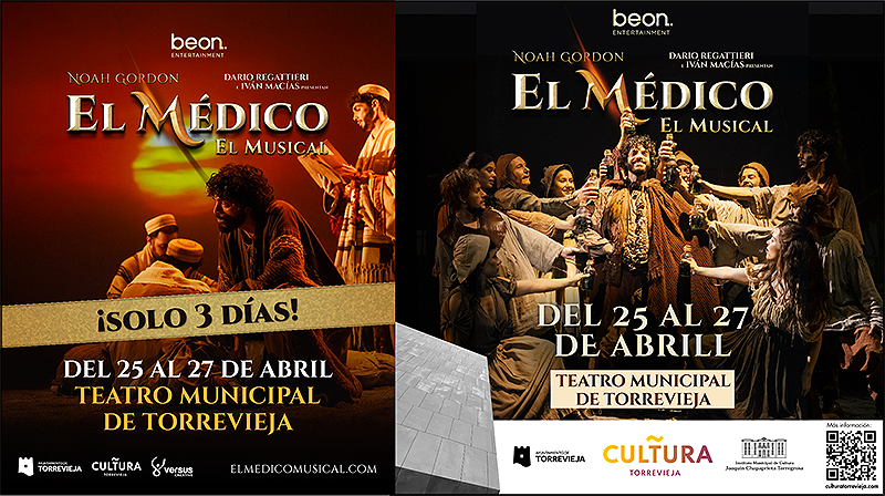 “El médico, el musical” se estrenará en torrevieja el próximo mes de abril