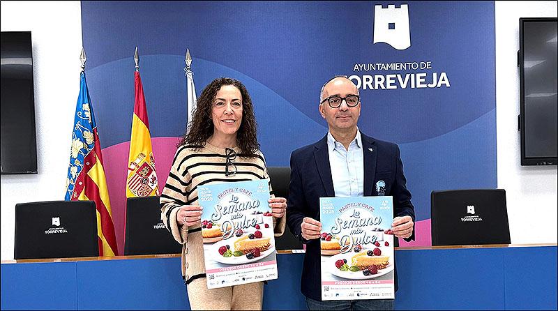Torrevieja celebra desde hoy la 4ª edición de «Pastel y café – La semana más dulce» hasta  el 16 de febrero