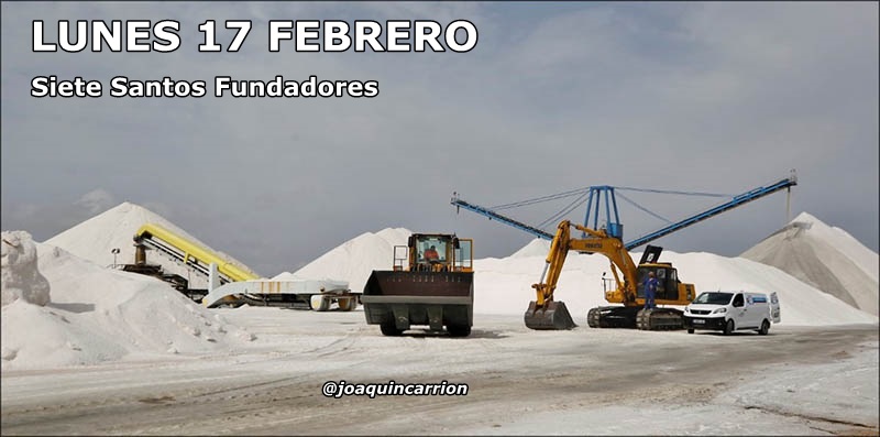 Agenda del lunes 10 de febrero