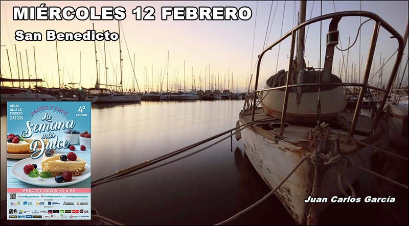 Agenda del miércoles 12 de febrero