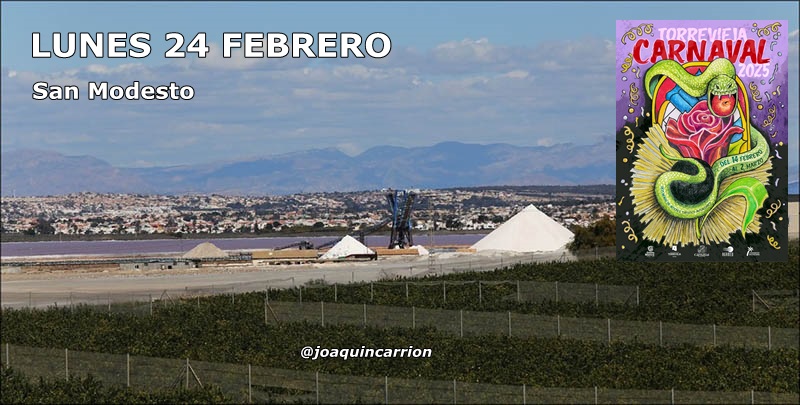 Agenda del lunes 24 de febrero