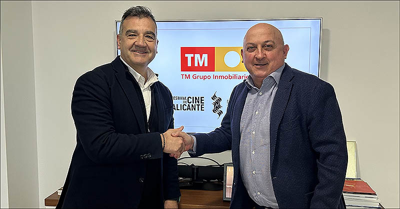 TM Grupo Inmobiliario refuerza su compromiso con la cultura patrocinando por tercer año consecutivo el Festival Internacional de Cine de Alicante