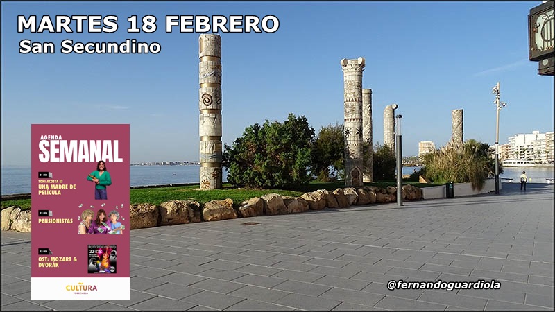 Agenda del martes 18 de febrero