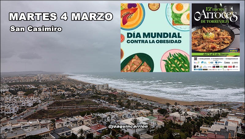 Agenda del martes 4 de marzo